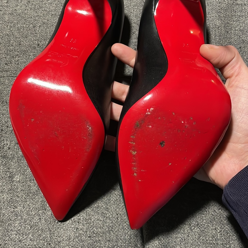 Christian Louboutin Pigalle Follies Kid 100, 39, black - Picture 3 of 12
